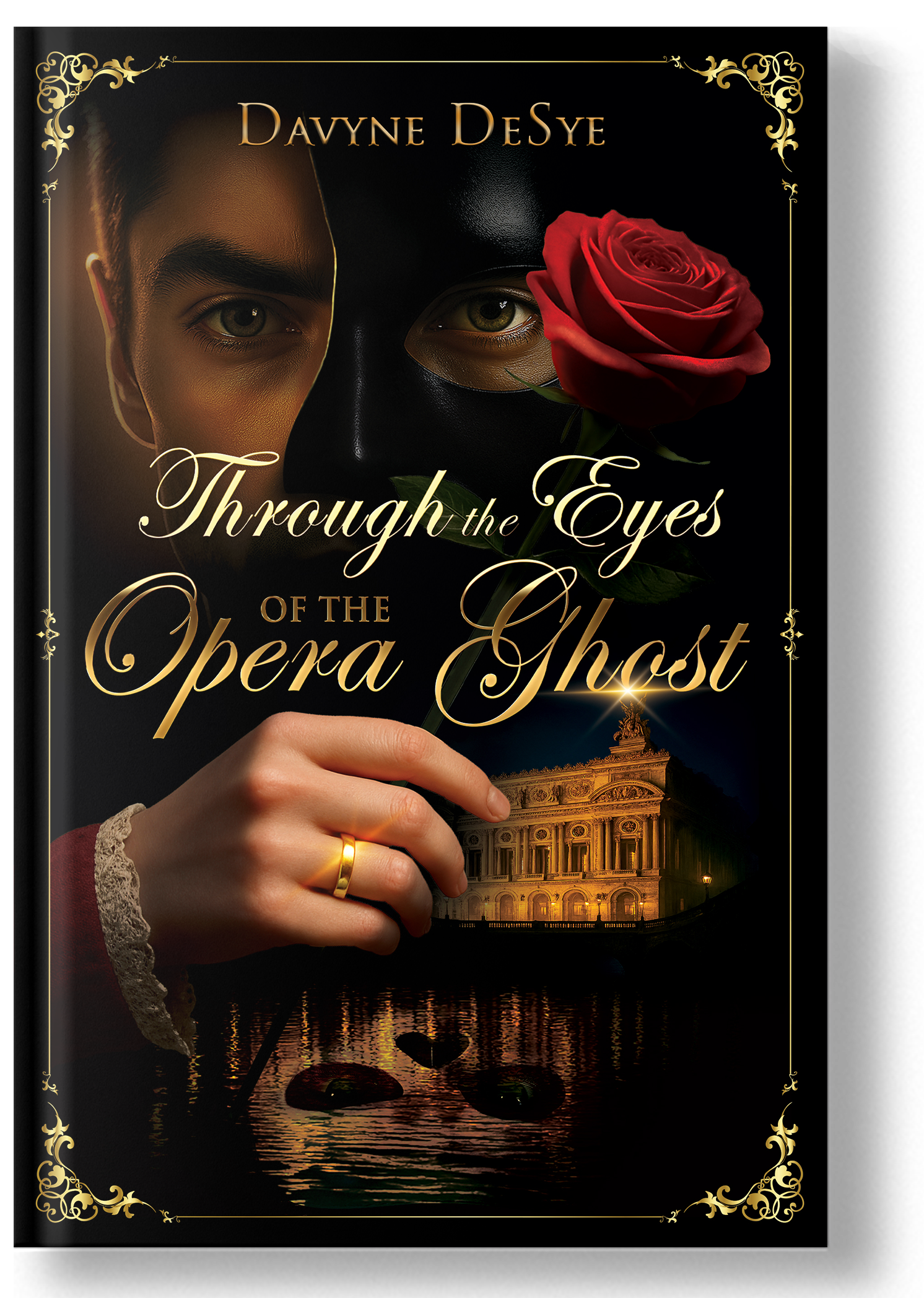 Mockup of Book Through the Eyes of the Opera Ghost